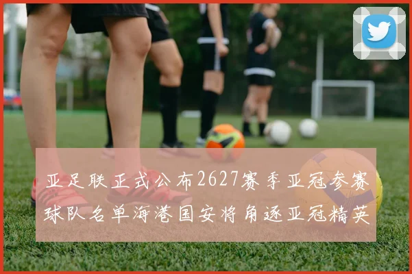 亚足联正式公布2627赛季亚冠参赛球队名单海港国安将角逐亚冠精英联赛